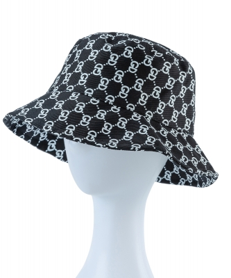 Multi Pattern Bucket Hat HA320098 Black
